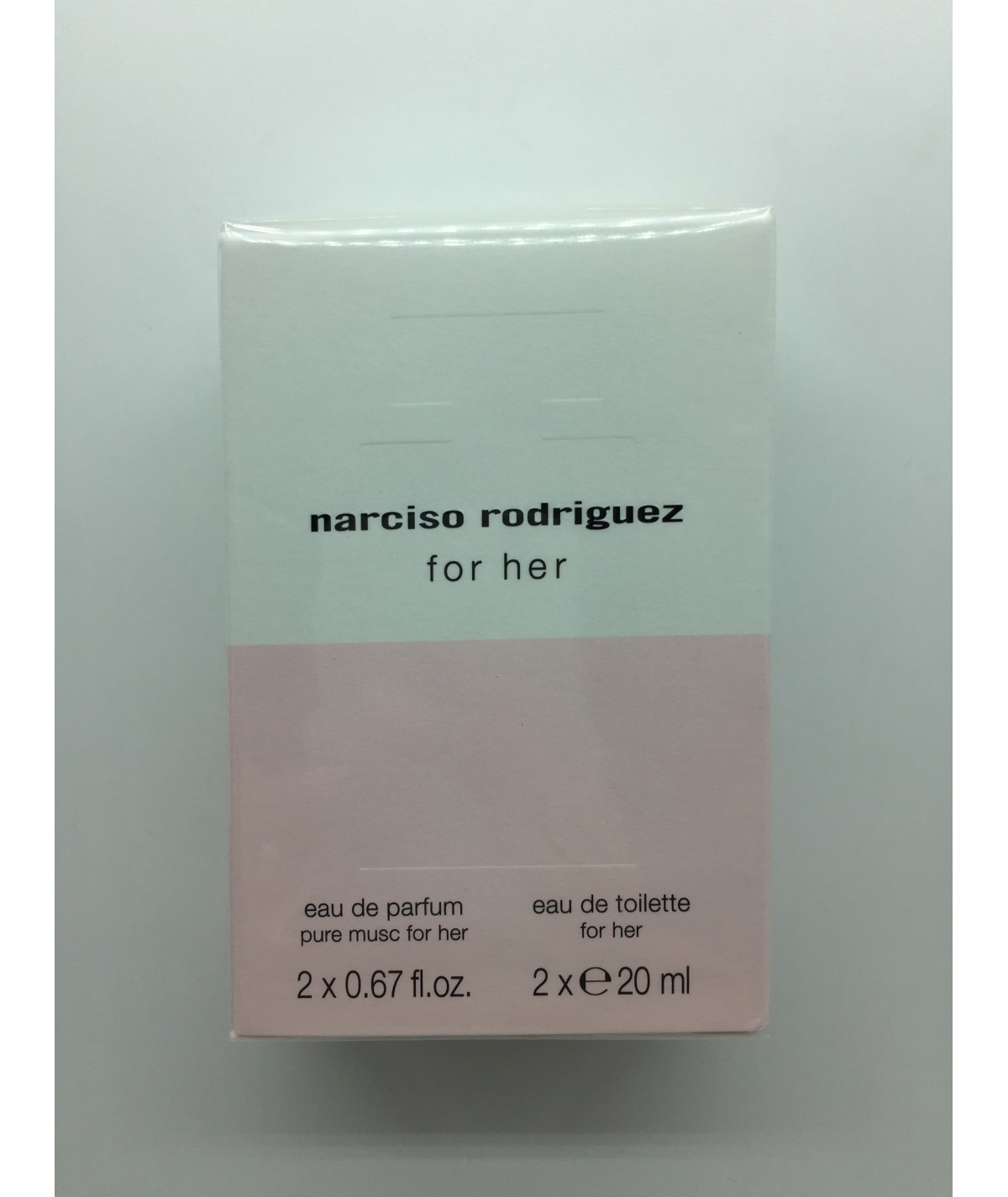 NARCISO RODRIGUEZ - "PURE MUSC FOR HER" EDP + "FOR HER" EDT 2X20ml