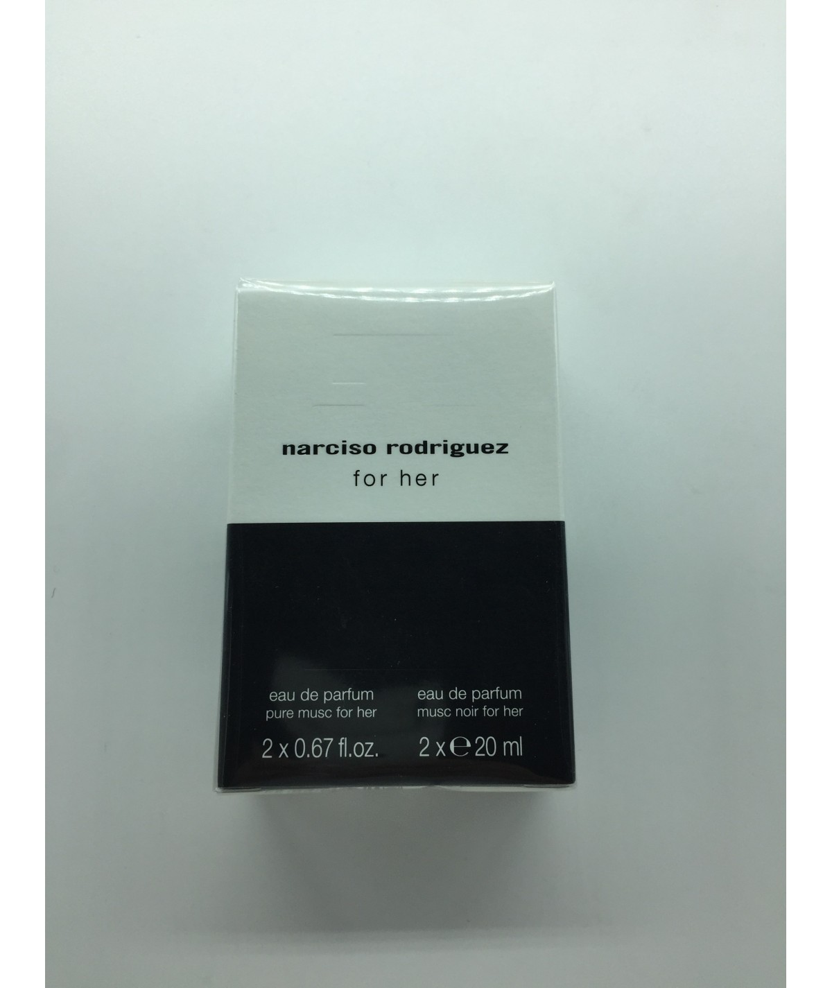 NARCISO RODRIGUEZ - "PURE MUSC FOR HER"+"MUSC NOIR FOR HER" 2X20ml EDP